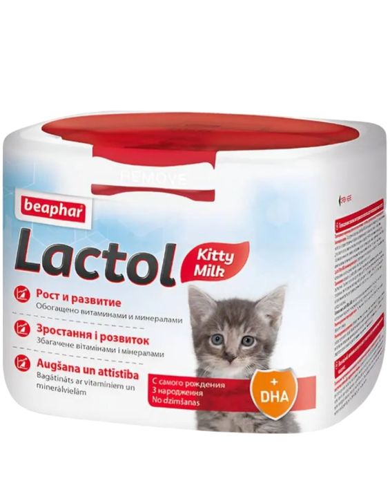 Beaphar Lactol Kitty Milk  заменитель молока для котят 250г