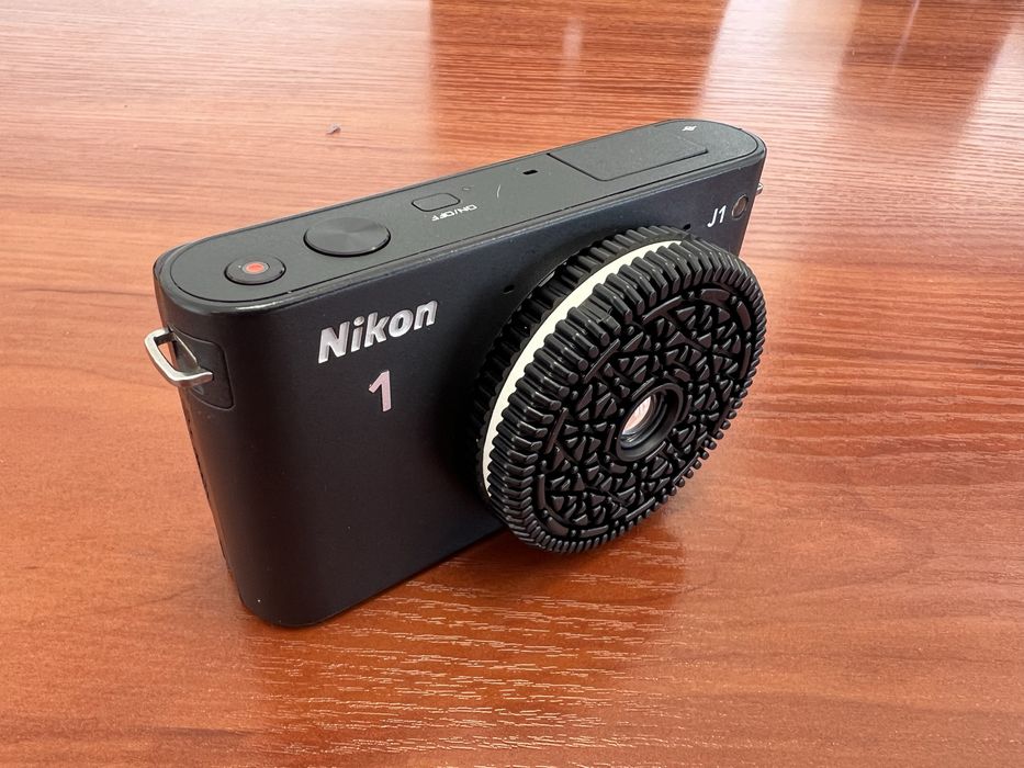 Nikon 1 J1 + obiektyw Oreo