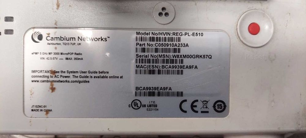 Cambium ePMP3000 MicroPOP Access Point