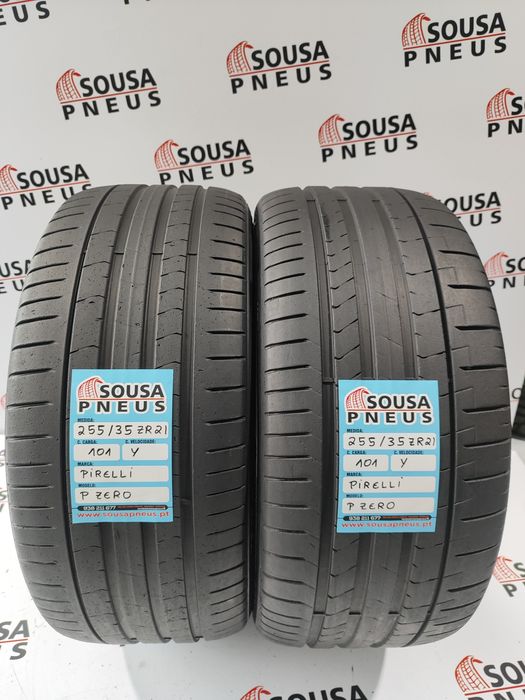 200 Euros 2 pneus como novos 255-35ZR21 Pirelli - Oferta dos Portes