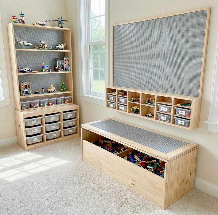 NEW! Базова пластина для ЛЕГО Classic, LEGO поле 51 х 25см (св. сірий)