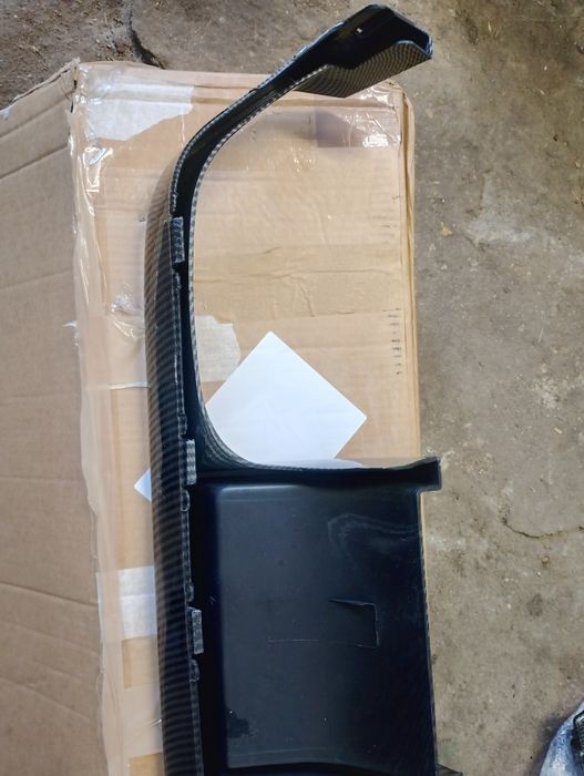 Dyfuzor zderzaka + splittery carbon