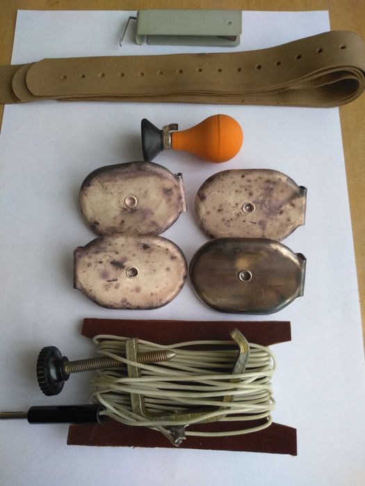 Электроды, комплектующие к электрокардиографу