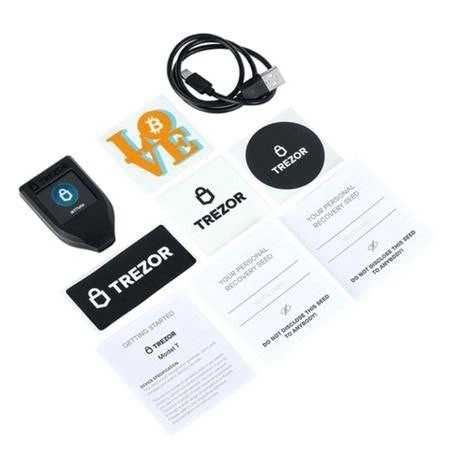 Криптогаманець Trezor Model T. Новий, запакований. Трезор