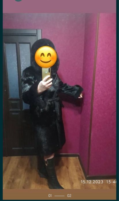 Продам шубу нутрия