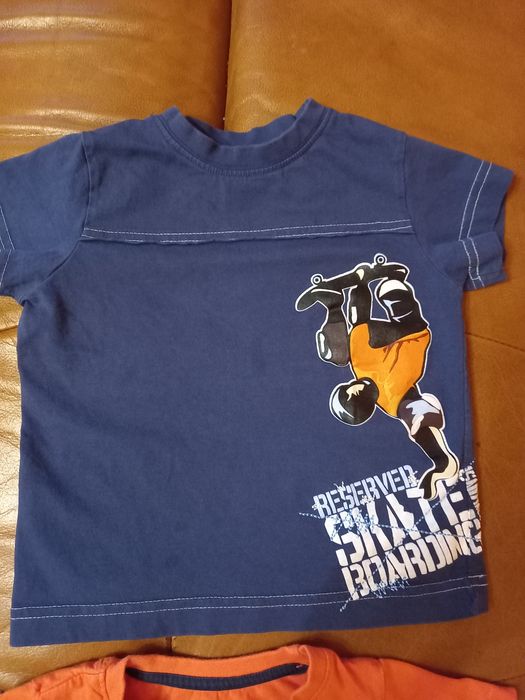 2 sztuki tshirtów dla chłopca 98cm