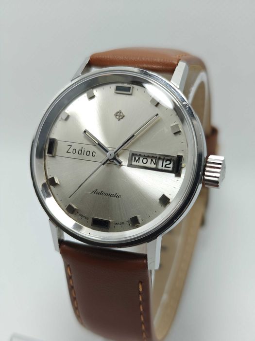 Zodiac automatic lata '70 zegarek męski piękny stan