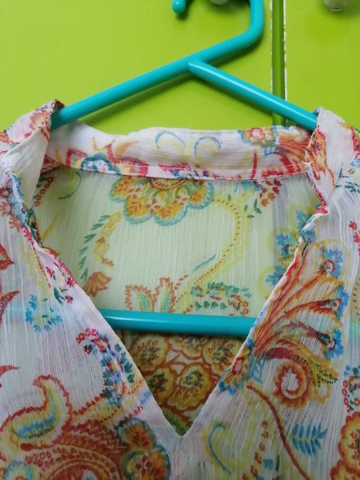Blusa em crepe, nova