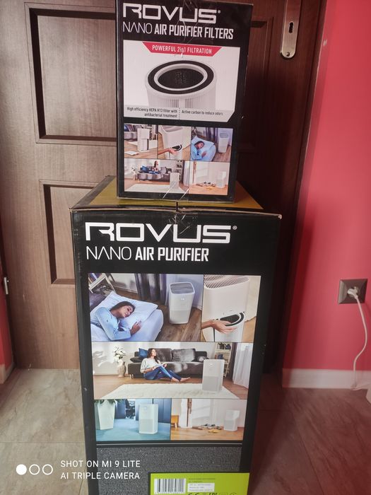 Oczyszczać powietrza ROVUS NANO+ filtr