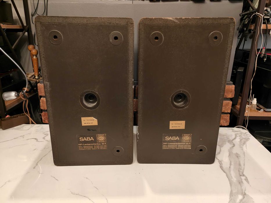SABA hifi 50K ! Kolekcjonerskie kolumny VINTAGE ! OKAZJA