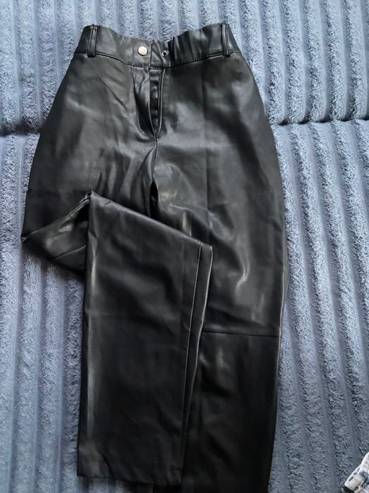Шкіряні штани брюки