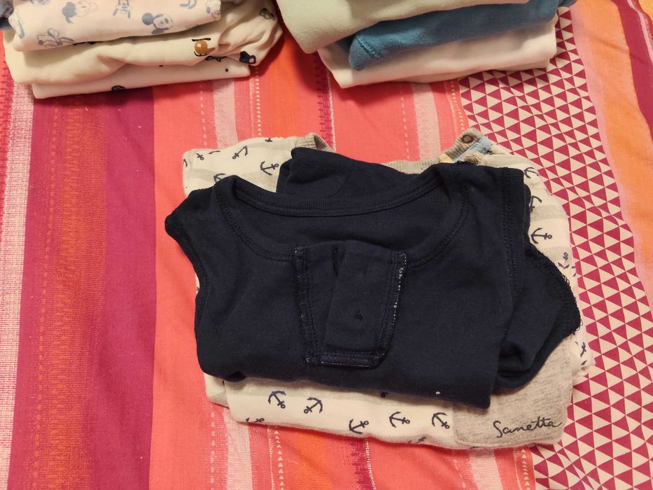 Conjunto de body's de bebe verão
