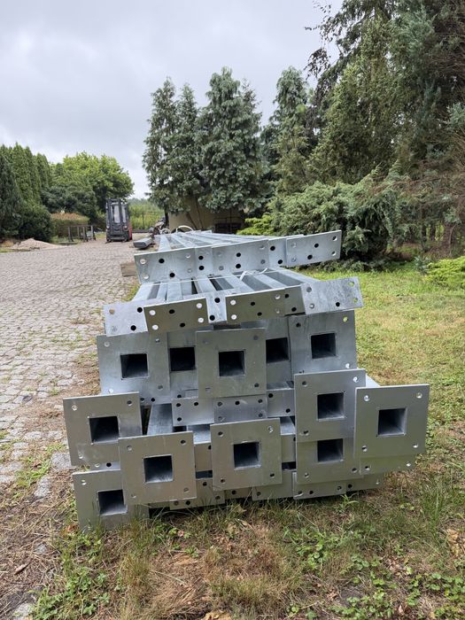 Konstrukcja stalowa hala stalowa 8x12 ocynkowana magazyn garaż wiata
