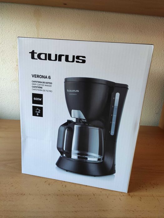 Máquina de Café TAURUS Vereona 6 (Nova, sem Jarra)