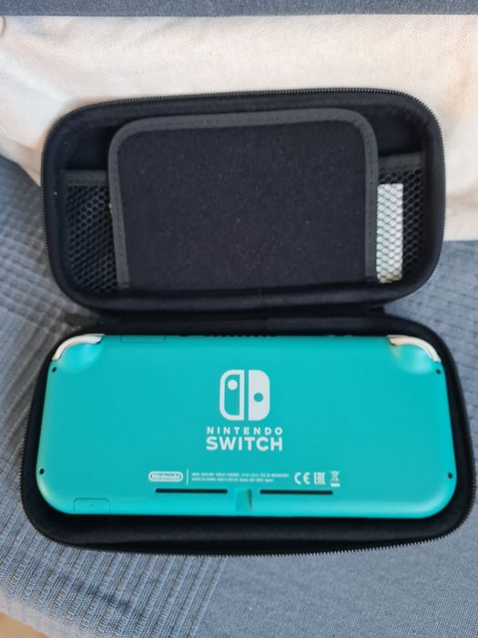 Nintendo Switch Lite Azul Turquesa COMO NOVO