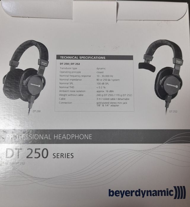 Auscultadores profissionais novos grande desconto lei