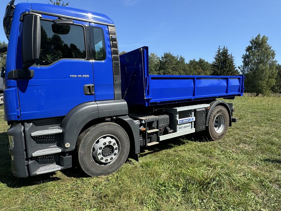 Kontener platforma otwierany z trzech stron