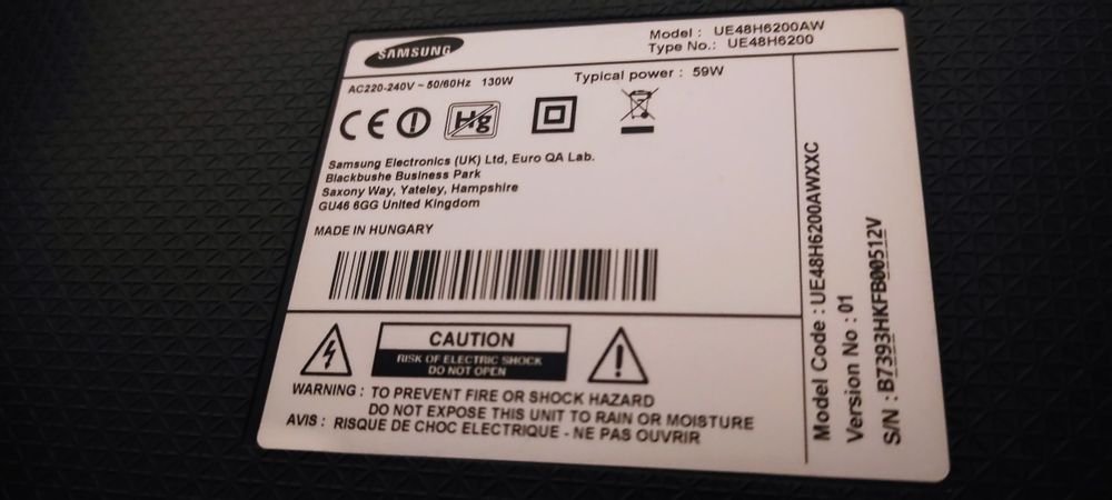 TV Samsung 48" Full HD Plana Smart TV