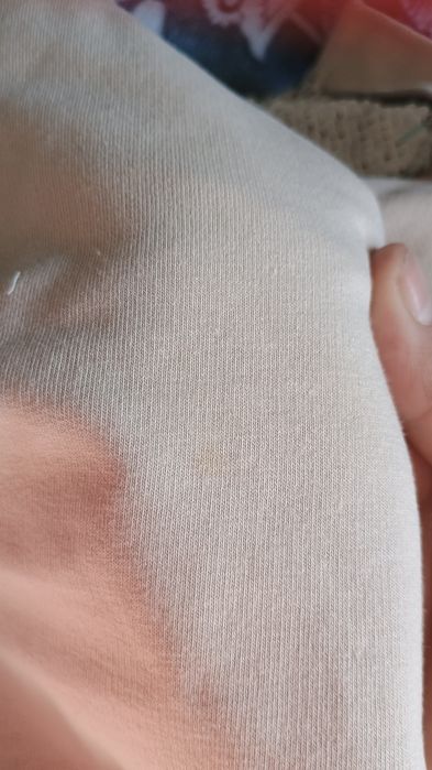 Śliczna oversize bluzka beżowa Plums