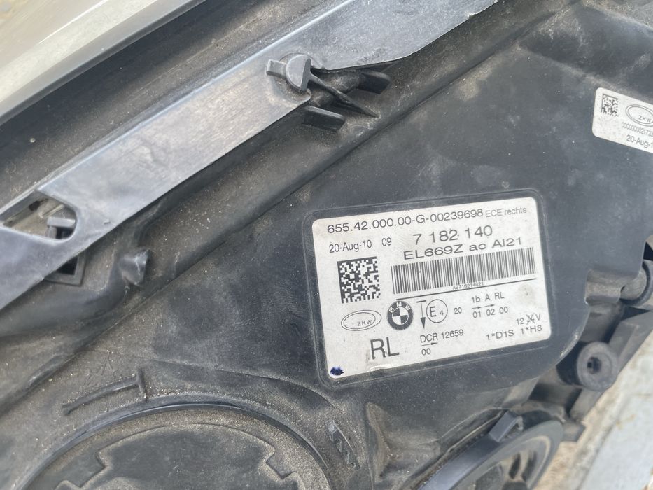 фара bmw f01 f02 дорестайл UK