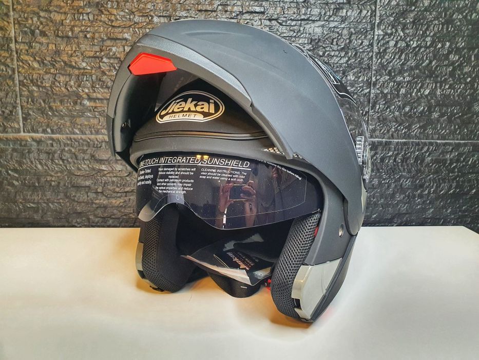 {PROMOÇÃO} CAPACETE Modular Mota Viseira Dupla
