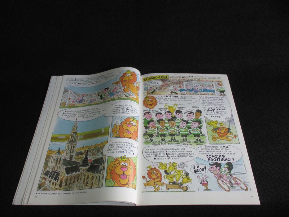 Livro Era Uma Vez um Leão ou A História do Sporting Clube de Portugal contada às Crianças