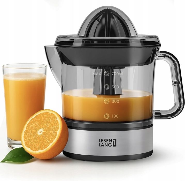 Wyciskarka do cytrusów LEBENLANG bezbarwny 40W NOWA