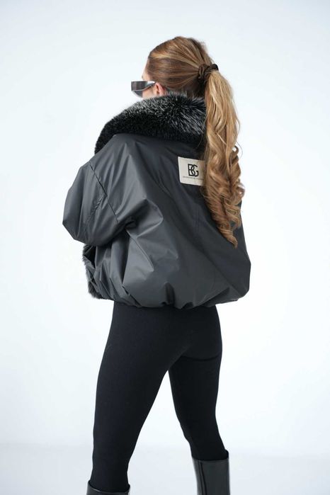 Kurtka ze sztucznym futrem Brandenburg Couture