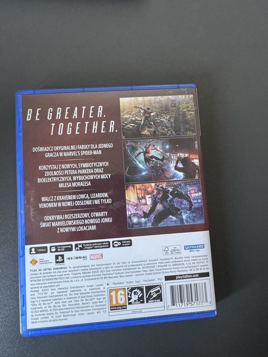 Gra Spider-Man 2 na playstation 5