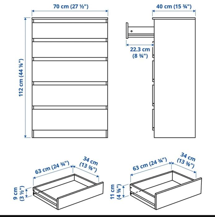 Comoda IKEA Kullen