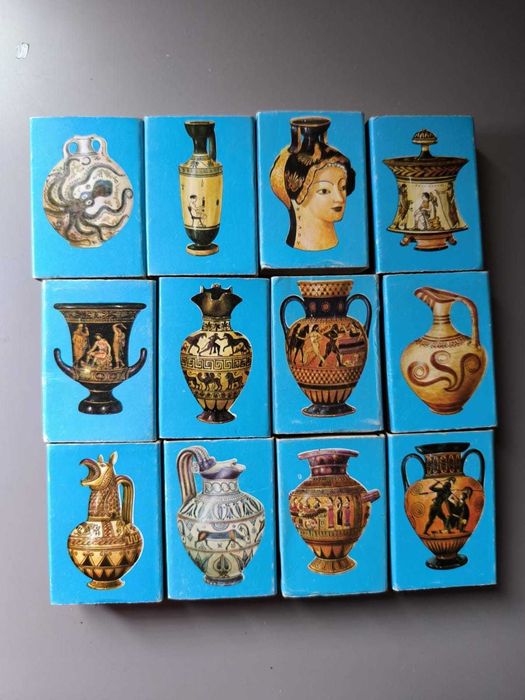 Coleção Completa Argos – “Cerâmica Grega” – Estado Bom