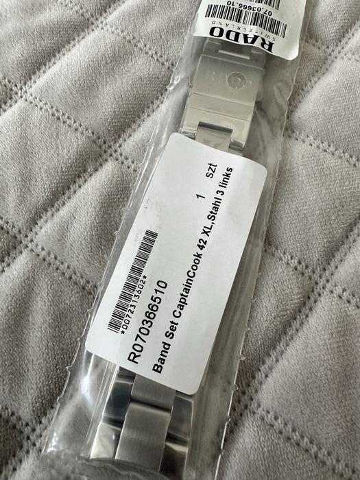 Bransoleta RADO Captain Cook oryginalna, fabrycznie zalakowana - nowa