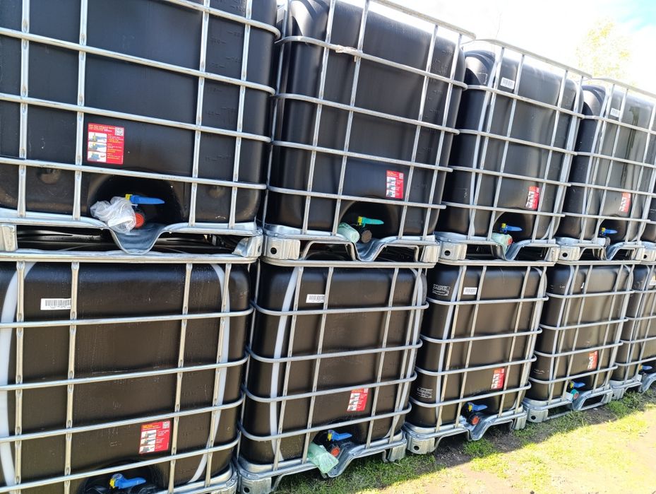 Zbiornik Mauzer 1000l Czarne Czyste