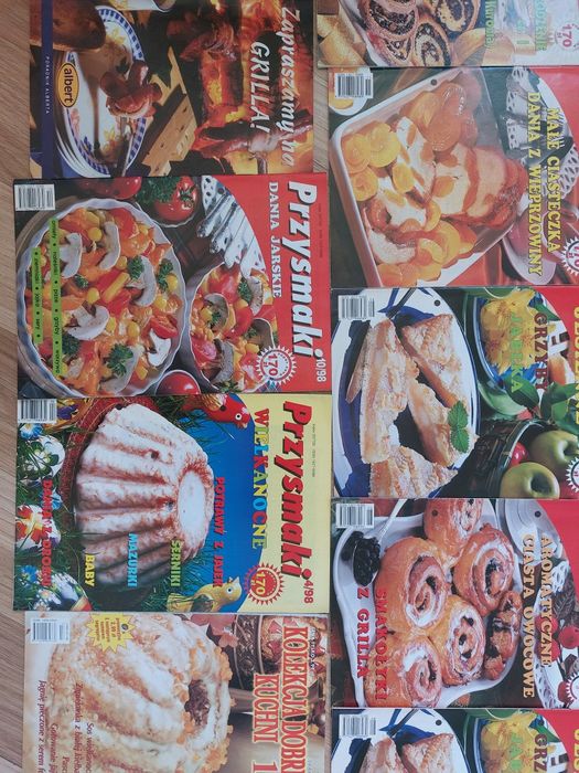 14szt Przepisy czytelników przysmaki ciasta desery sałatki surówki