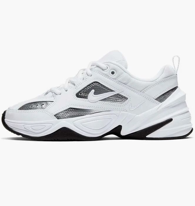 Оригінал кросівки жіночі Nike М2К Tekno Essential CJ9583-100 ,36.5 38.5 39 40 41 білі шкіра демісезон літо осінь найк  оригінал стильні модні кроси
