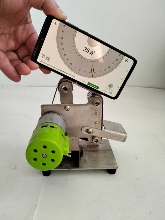 мини Гриндер для заточки ножей и инструмента, шлифовка, лента 30х330