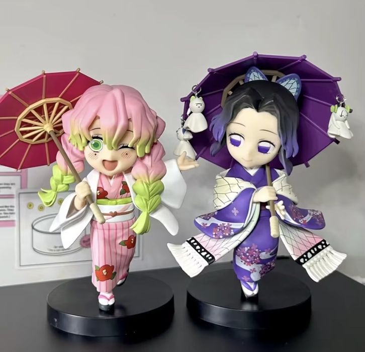 Аніме-фігурка Demon Slayer Kimetsu No Yaiba, лялька/фігурка Tanjiro Nezuko Zenitsu, серія Plum Rain