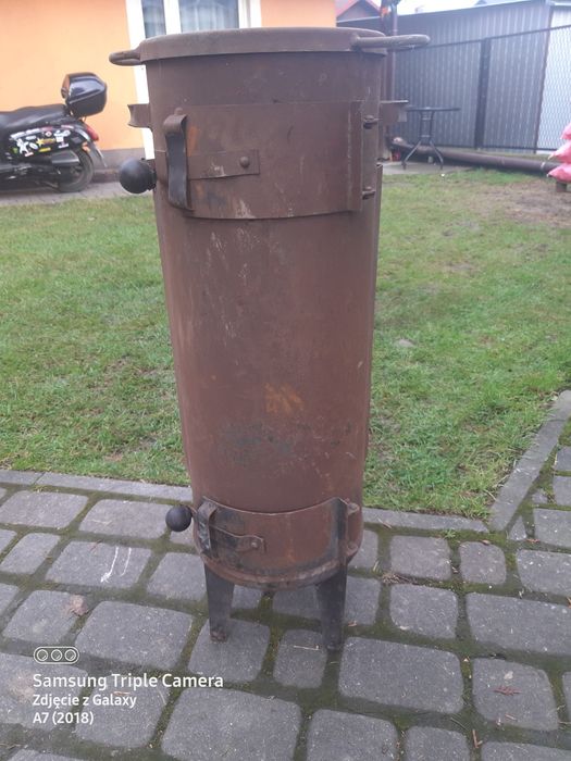 Sprzedam piec okrągły opalany drewnem węglem