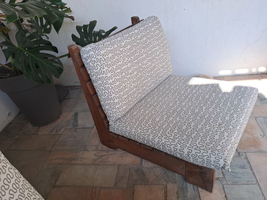 Cadeirões de jardim/ cadeirões de exterior