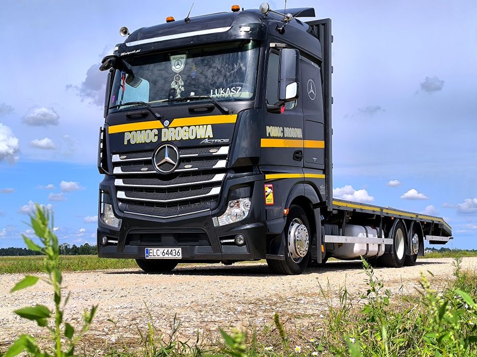 Pomoc drogowa # Mercedes Actros MP4 # 2015rok Euro 6 ( laweta )