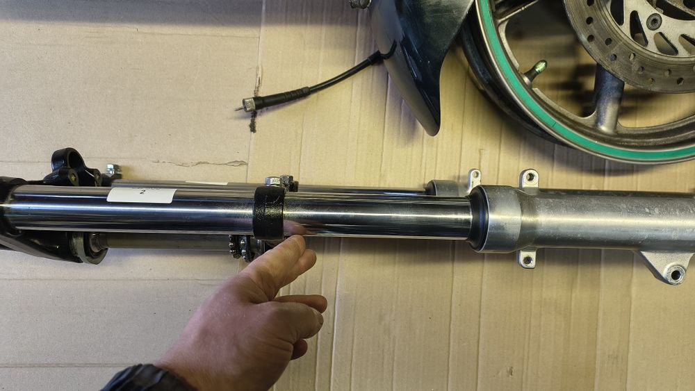 Диск, вилка, пера, вилка honda cb500