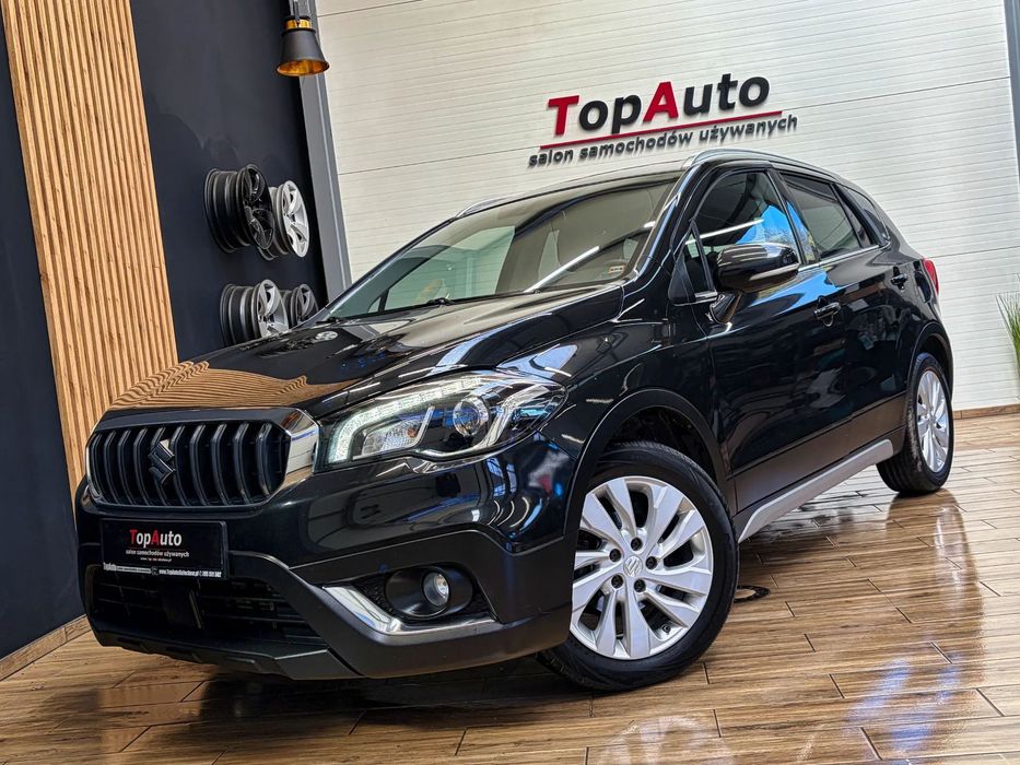 Suzuki SX4 S-Cross 1.4T* 140KM *gwarancja *AUTOMAT* carplay * LED *KAMERA* Bezwypadkowy*