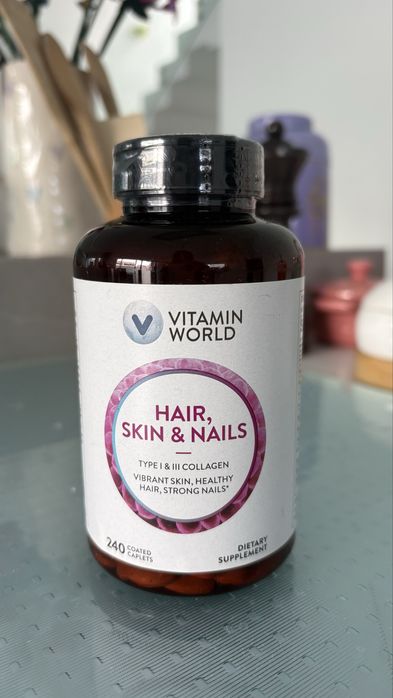 Suplento unhas pele e cabelo