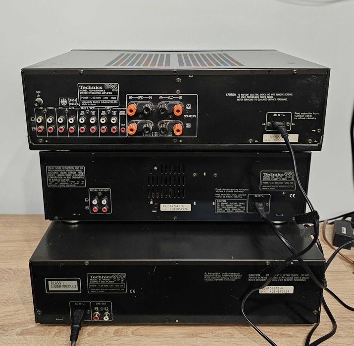 Wieża TECHNICS SU-A800mk2 SL-PD887 RS-TR474 | RAK-129WH |