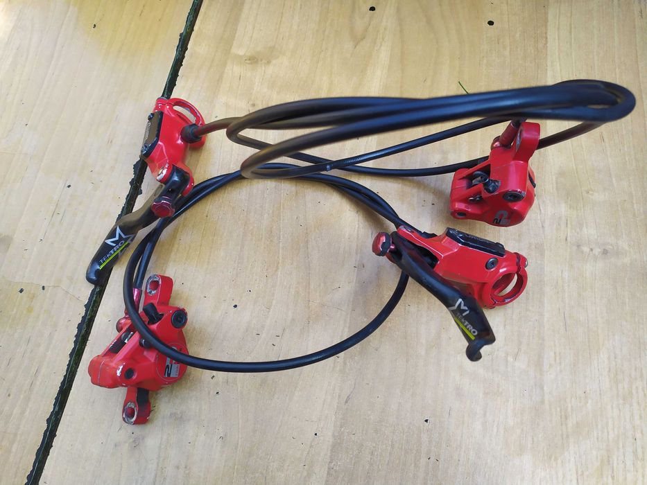Tektro ORION hamulce tarczowe hydrauliczne  Alu/Carbon dł. 79/150cm PM