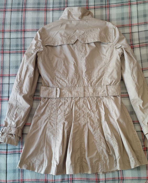 Gabardina bege senhora