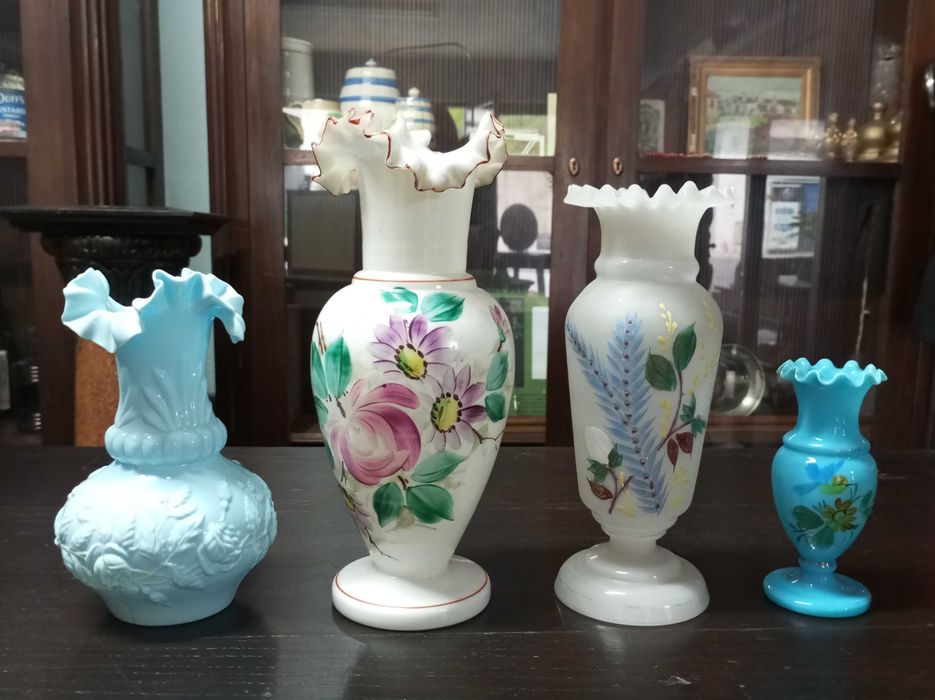 Antigas jarras em vidro séc. XIX/XX