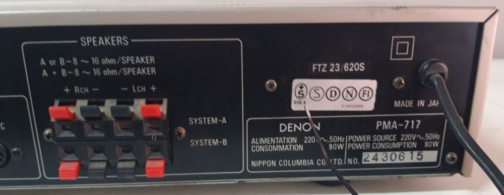 Denom PMA-717 Amplificador Made in Japan Revisionado
