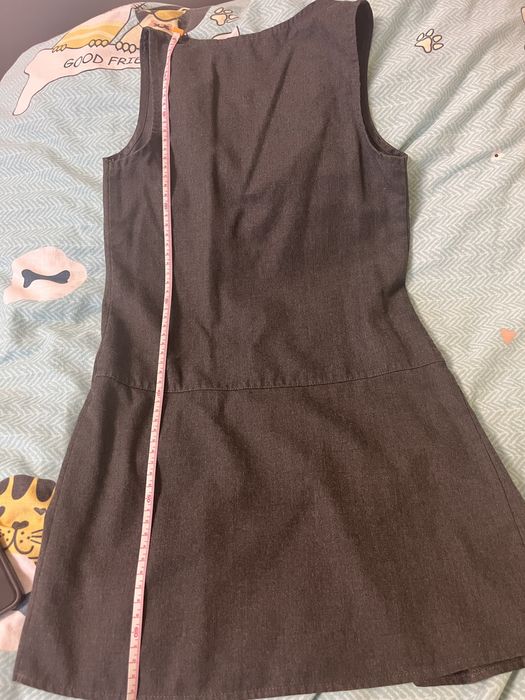 Шкільна сукня, сірого кольору