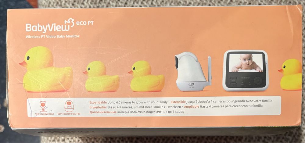 Câmera vigilancia sono bébé